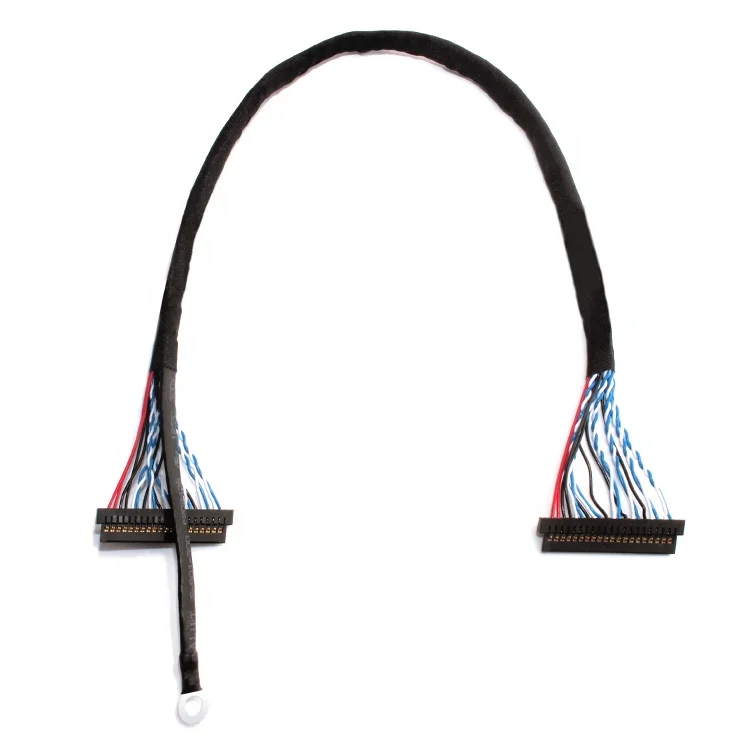 20347340e12 40pins Led Tv 40 Pin Ffc Ipex Lcd Cable Conector Sanyo Lvds To Ttl Converter Board