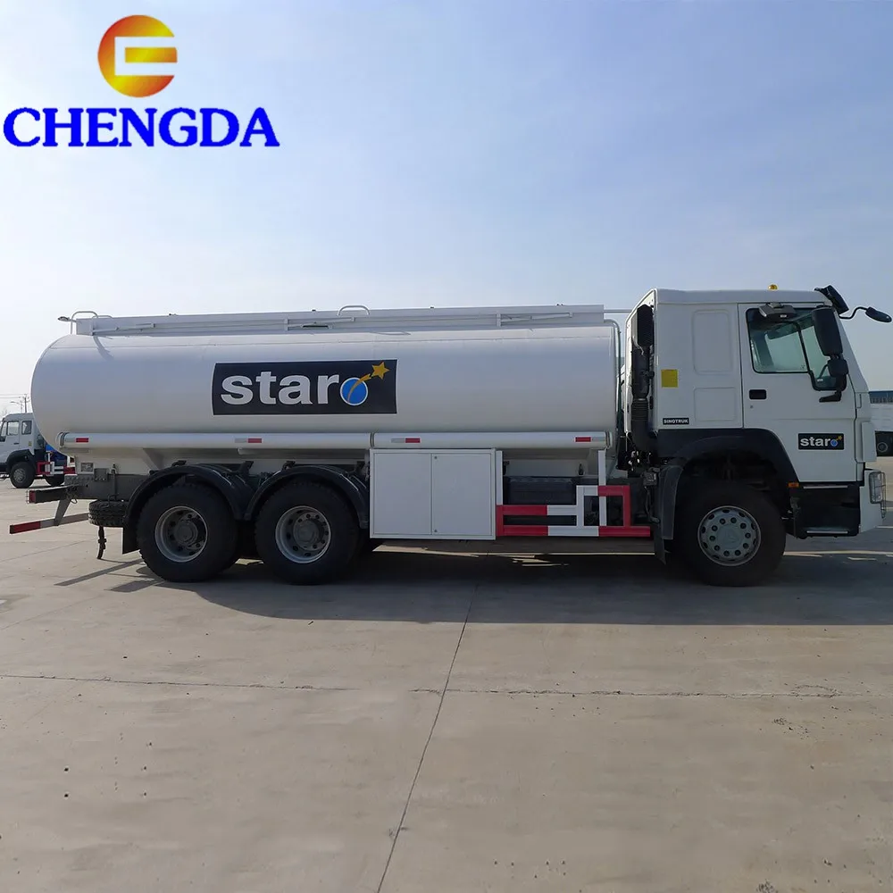 SINOTRUK 18000 Liters 6X4 10 Wheeler HOWO Fuel Oil Tanker Truck Price