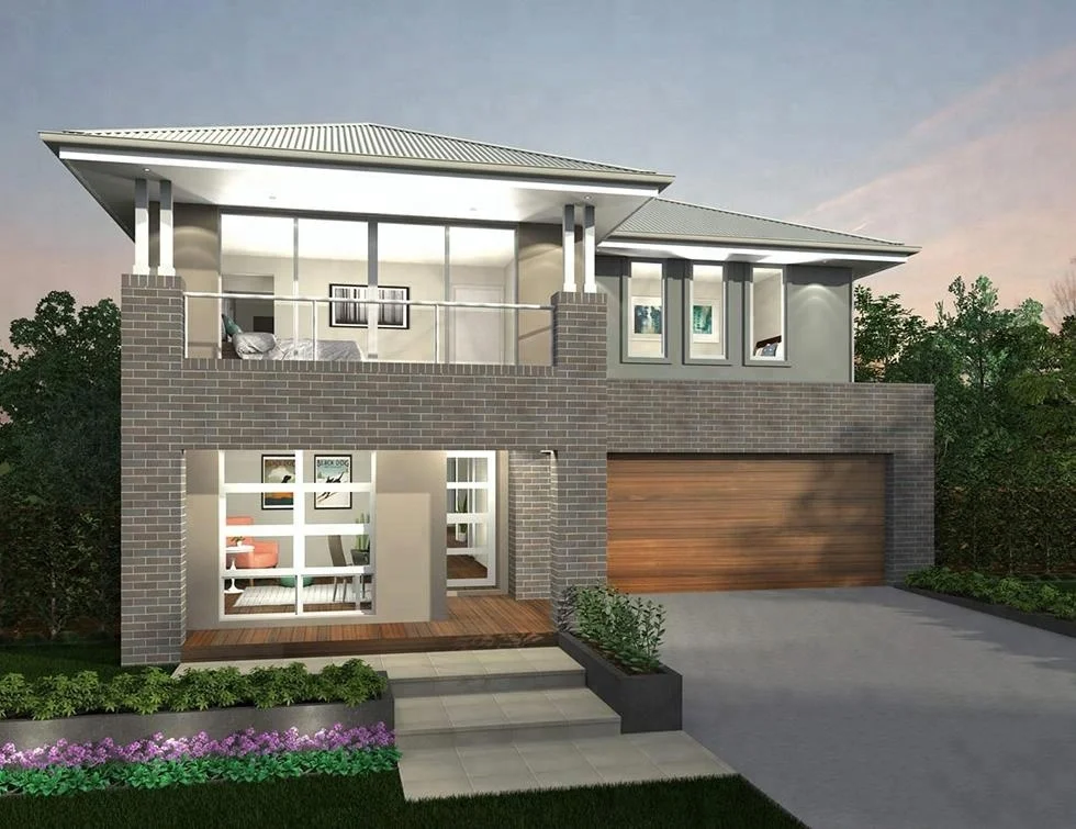 Luxury security doors prefabricated homes prefab house real estate china modern villas made by eps cement board