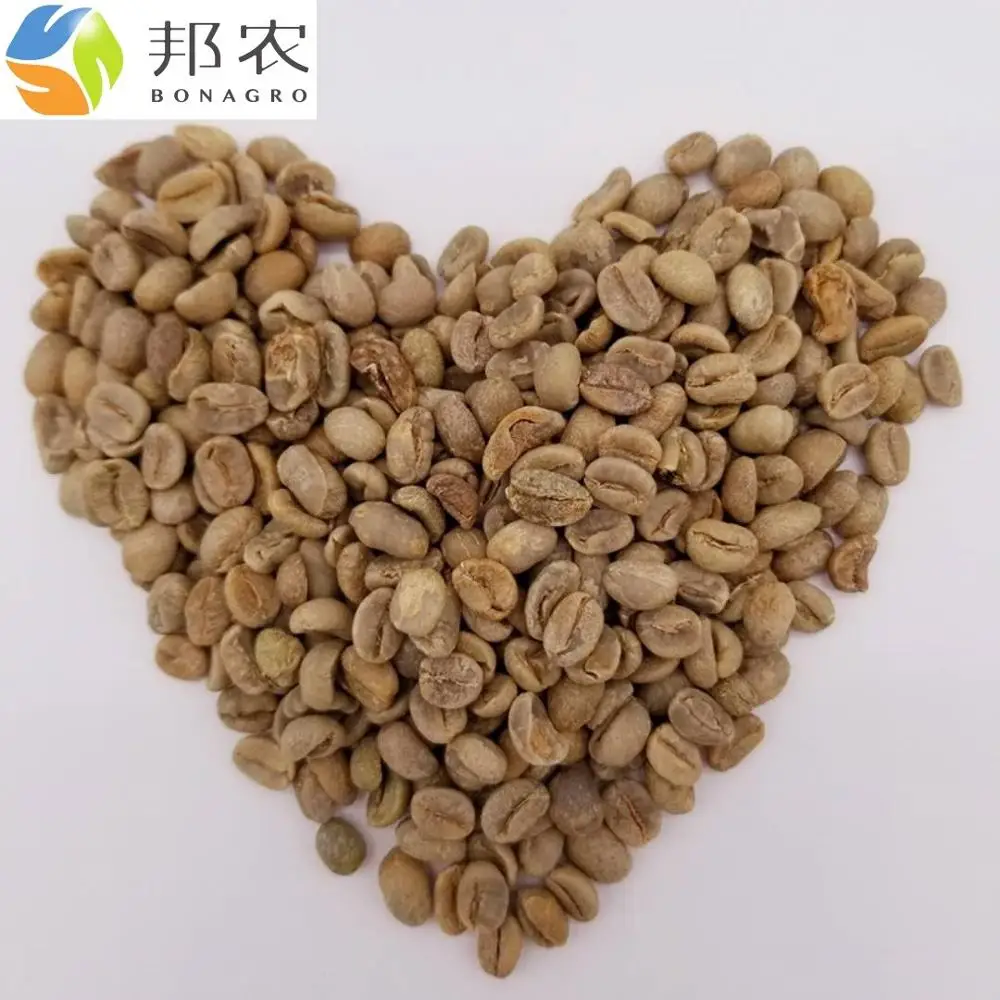 
Арабика, зеленые кофейные зерна, новый урожай 