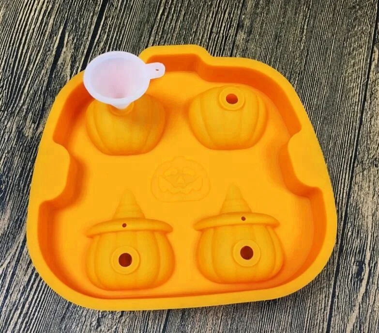 Halloween Pumpkin Silicone Ice Mold Chocolate Mould
