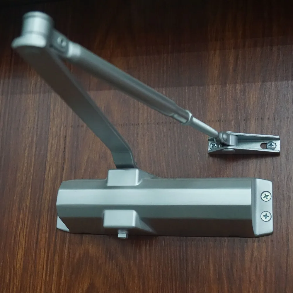 TB68-B  Hydraulic Aluminum Alloy Soft Close Door Closer Parts Overhead Mounted Adjustable Power