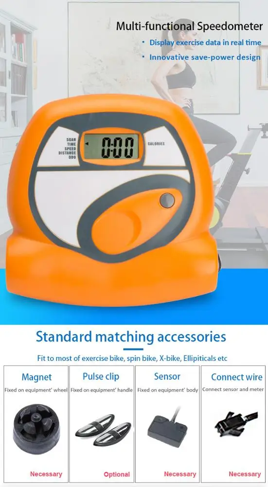 ZT California Brightway Fitness Equipment Home Treadmill Lcd Digital Speedometer For Old People