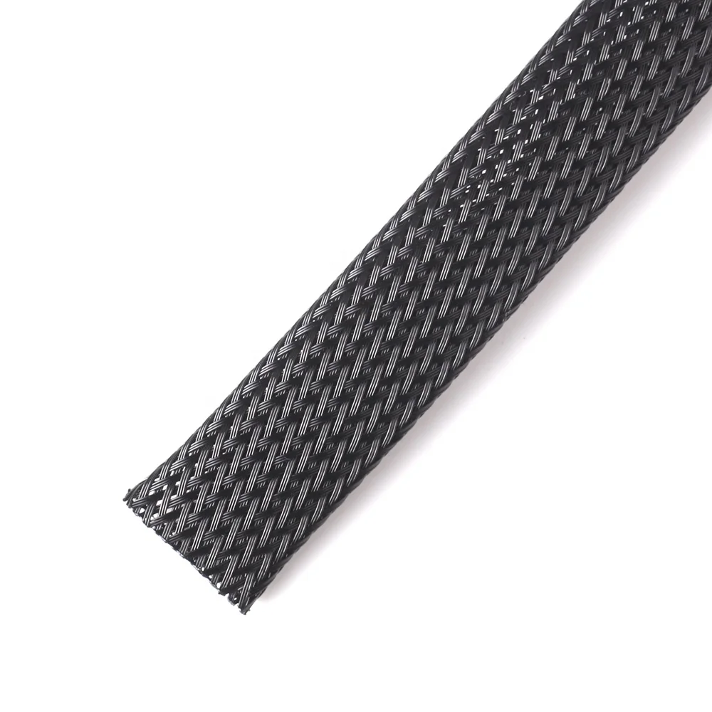 16MM Black USB Cable With Protective Sleeve Flexible Cable Sleeve