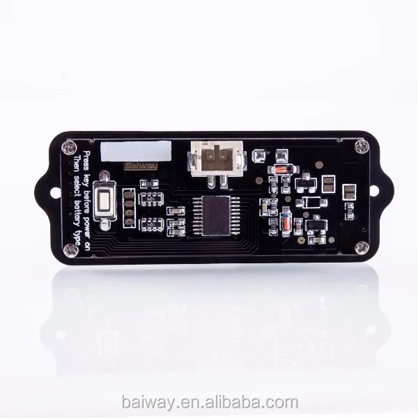 BW-LY6N ЖК-цифровой автомобильный аккумулятор монитор для автомобиля для е-байка