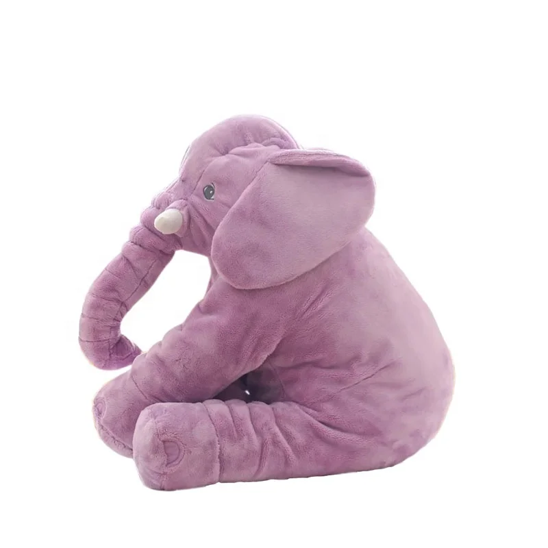 
NEW Product Kids Gift Elephant Different Color Stuffed Elephant Plush Baby Elephant Pillow 