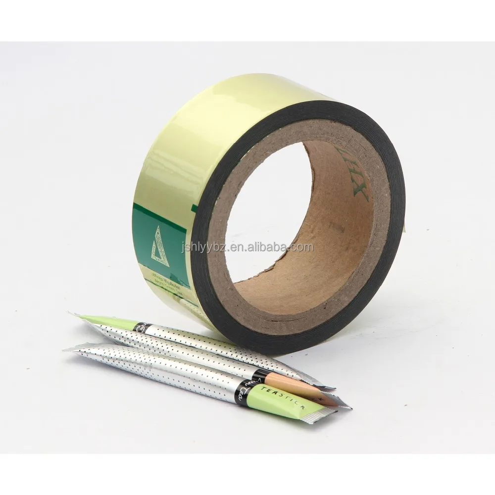 PET AL CPP Food Packaging Plastic Roll Aluminium Film Laminating