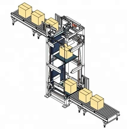 vertical continuous transfer machine lift conveyor