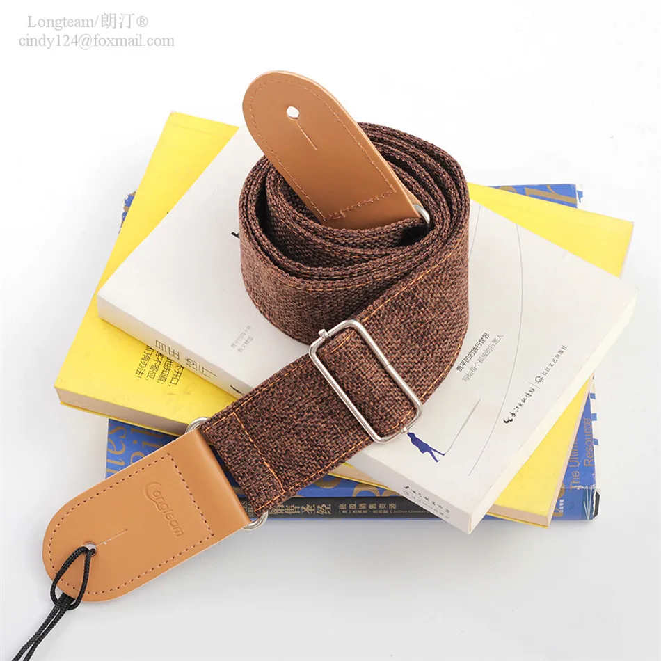 
cotton and linen guitar strap,acoustic and electric guitar strap,belt for bass guitar 