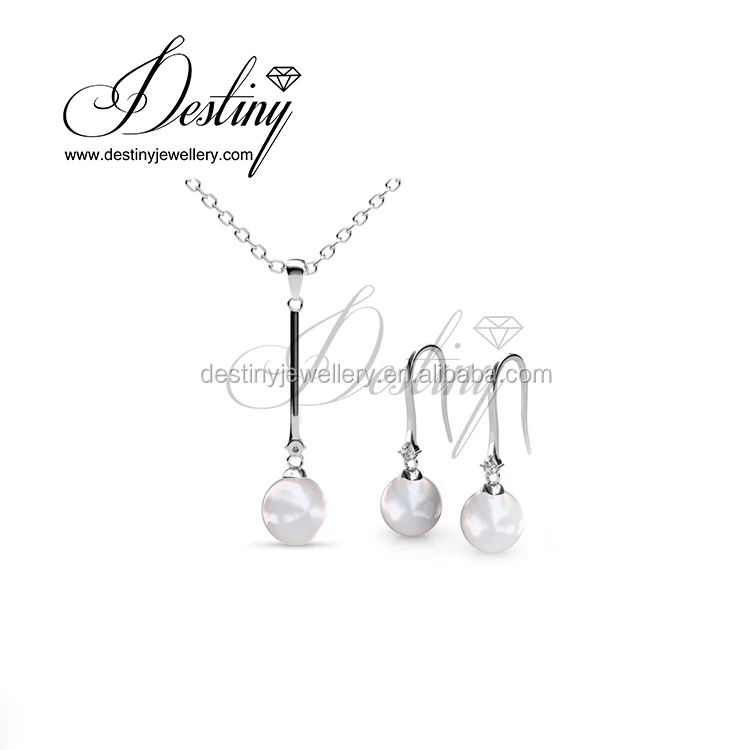 Destiny Jewellery snails Set fashion necklace and earrings Combo Set gold plated indian set made with first grade crystals