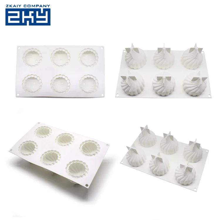 Bakeware French Dessert 3D Onion Shape Silicone Mousse Cake Mold