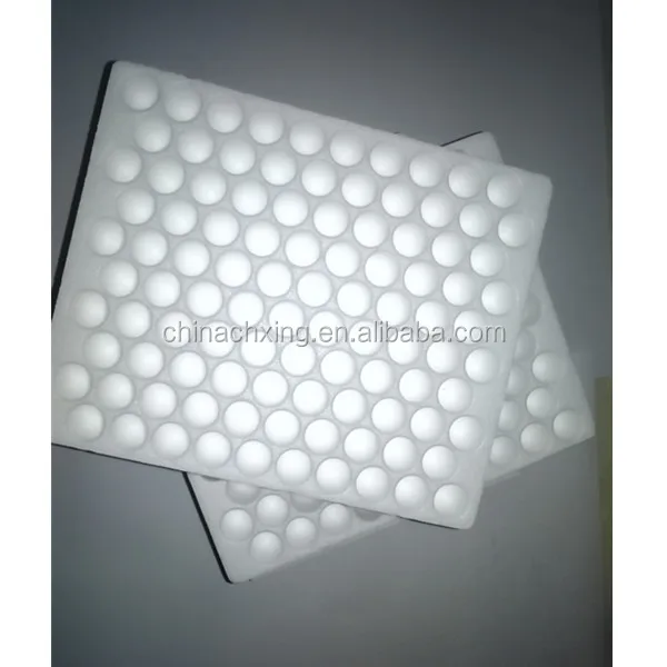 Styrofoam package to pack medicament blood test tube