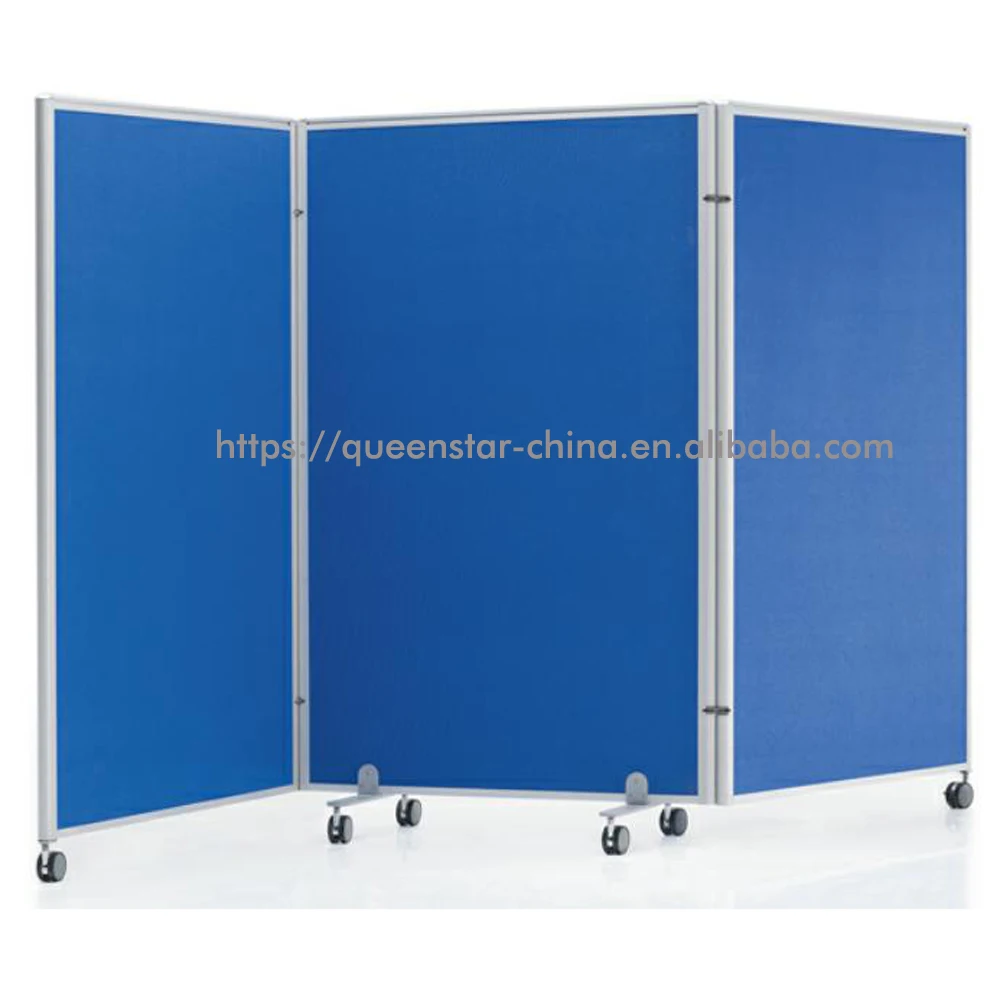 QS-FP подвижный и складные перегородки разделитель стены офиса мобильного телефона Стены Перегородки с меламина