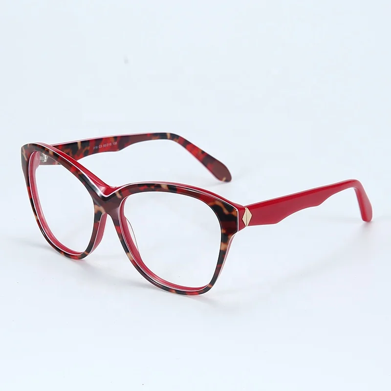 Wholesale Latest Fashion Fiber Distribution Glasses Frames For Women
