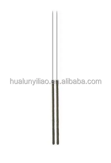 Sterile stainless steel handle acupuncture needle shunhe new products