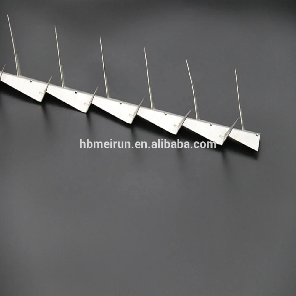 Anping Factory Security barbed nail on top wall razor spikes fencing anti climb wall spike price