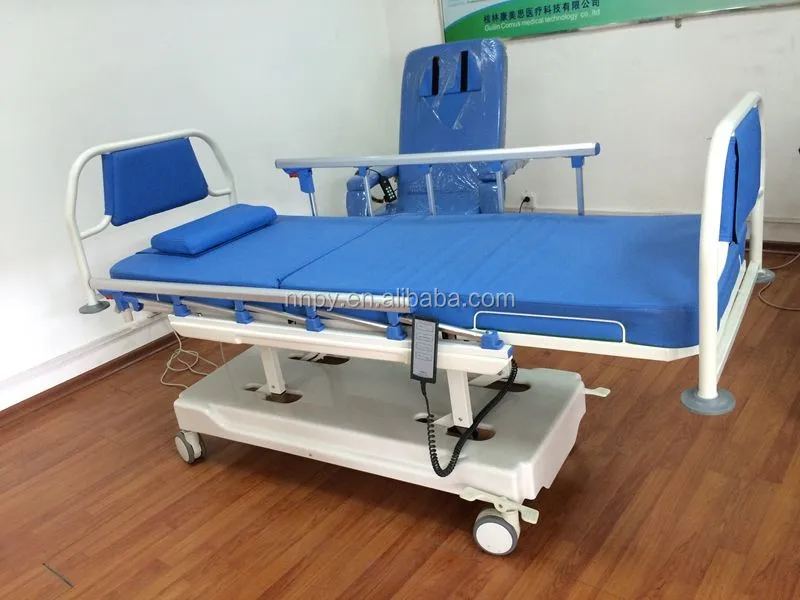 Paramount Multifunction Electric Bed Hospital Bed Electric Adjustable Bed Sale Metal Steel Motor Battery Parts Type Certificate