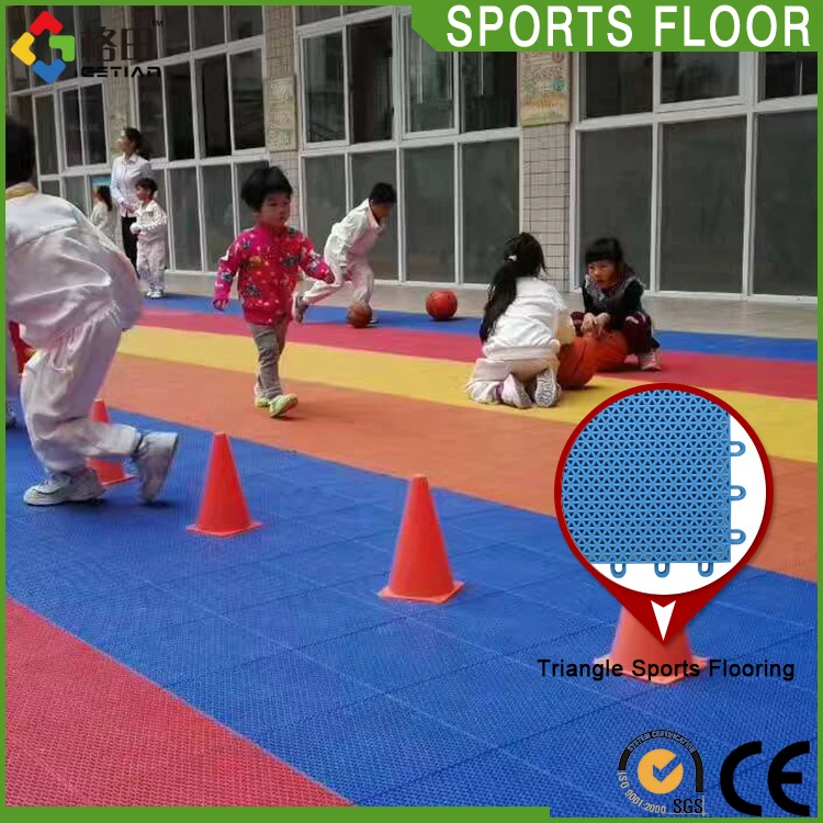 Outdoor kindergarten school playground sports floor