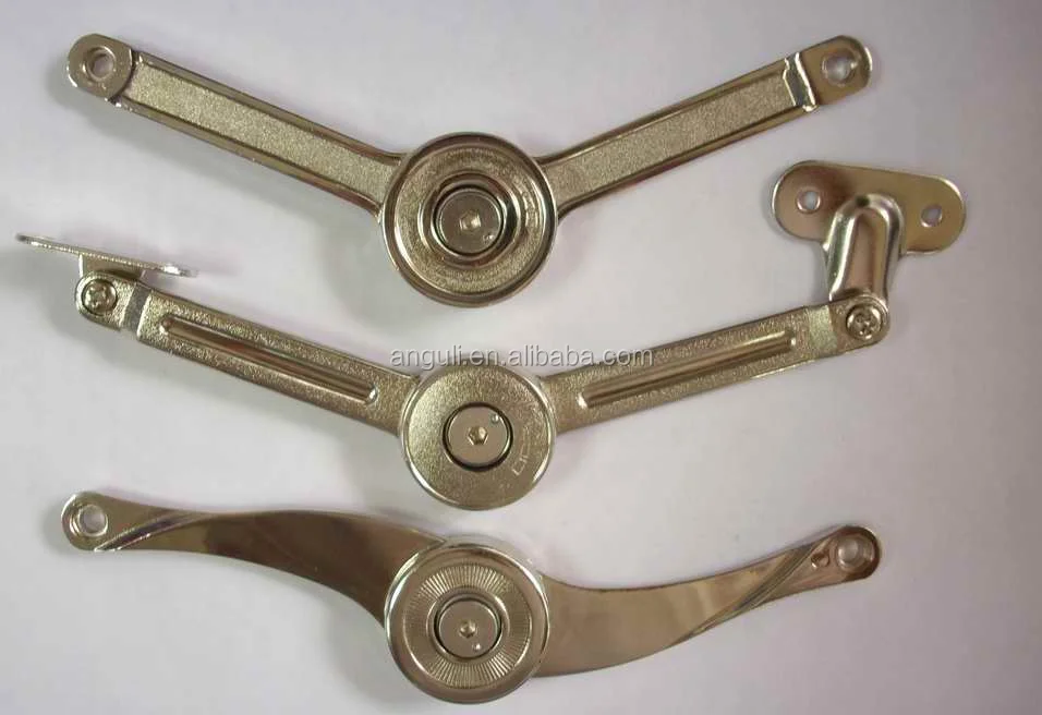 zinc alloy furniture cabinet door lid stay