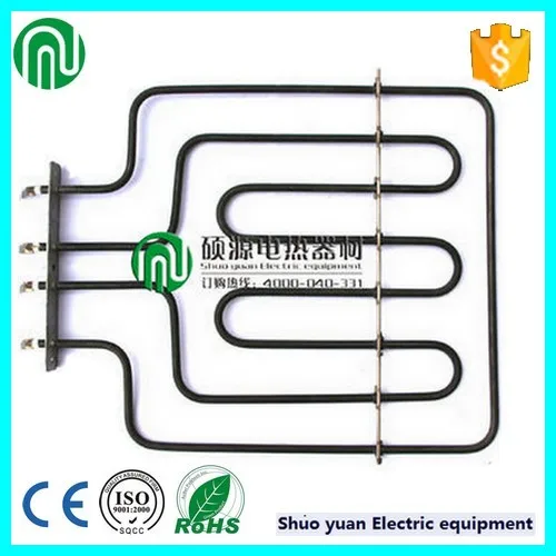 Electric Sauna Stove Heating Element,Green 304SUS Straight Heater Pipe,Tubular Air Heater 220V/380V 2KW/2.5KW/3KW