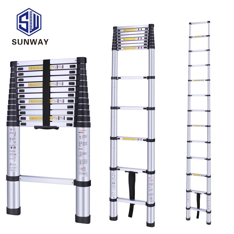 Safety Extend Telescopic Folding Aluminum