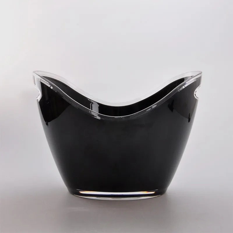 Modern Style Acrylic Ice Beer Buckets For Sale