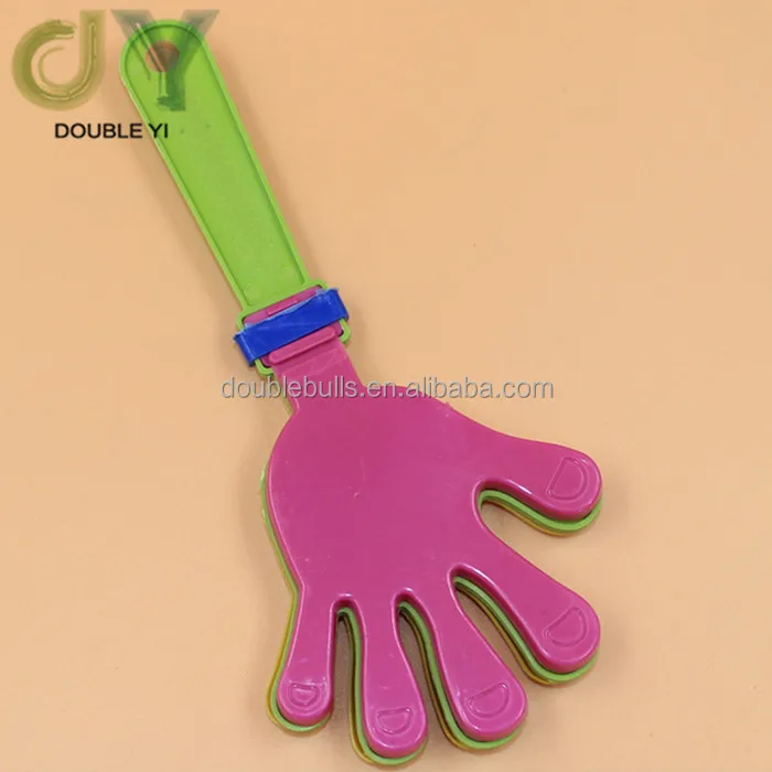 Eco-friendly Plastic Toys Hand Clappers / Sports Clap Hands