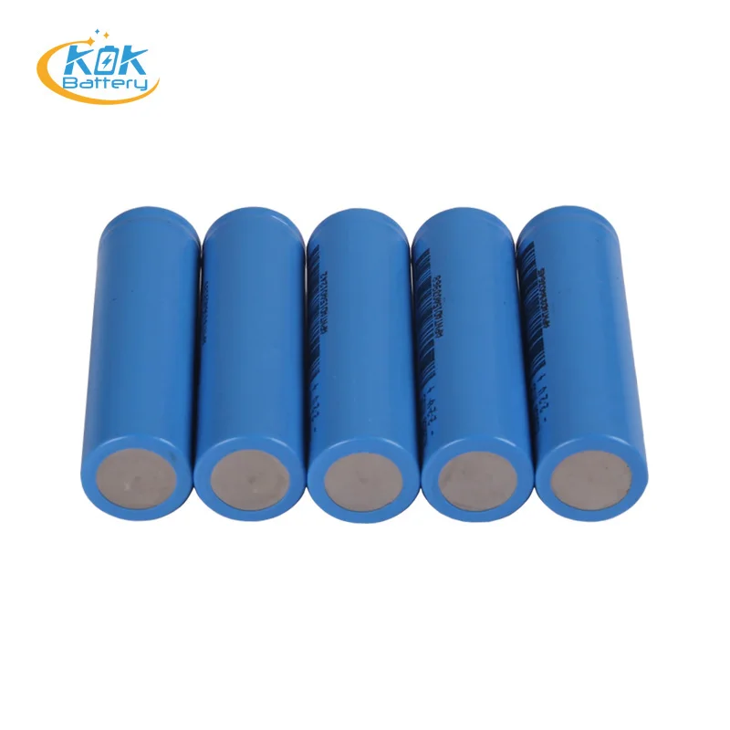 KOK POWER 2.2V 1.3Ah LTO Battery Lithium Titanate Oxide Battery LTO Cylindrical 18650 Fast Charge Lithium Battery