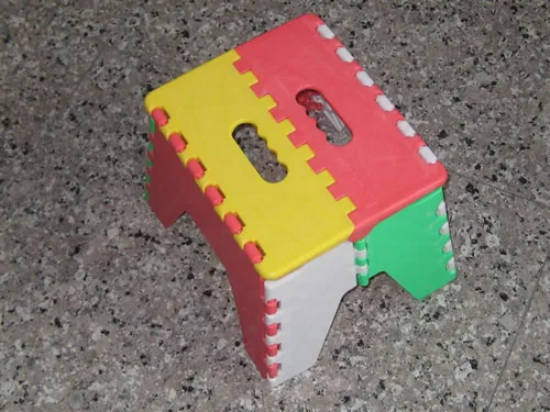 35Mm Kids Foldable Foot Plastic Folding Step Stool