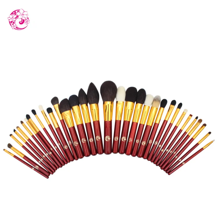 ENERGY Professional Cosmetic Brush Premium Handle Nylon hair brass Ferrule Makeup Brush set
