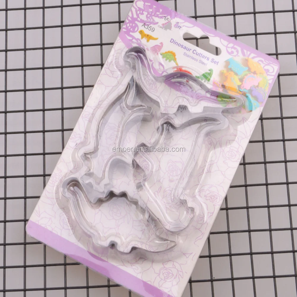 EMOER stainless steel dinosaur mold