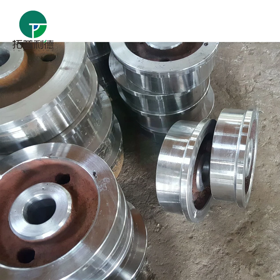 Crane Trolley Steel Rail Moving Wheel