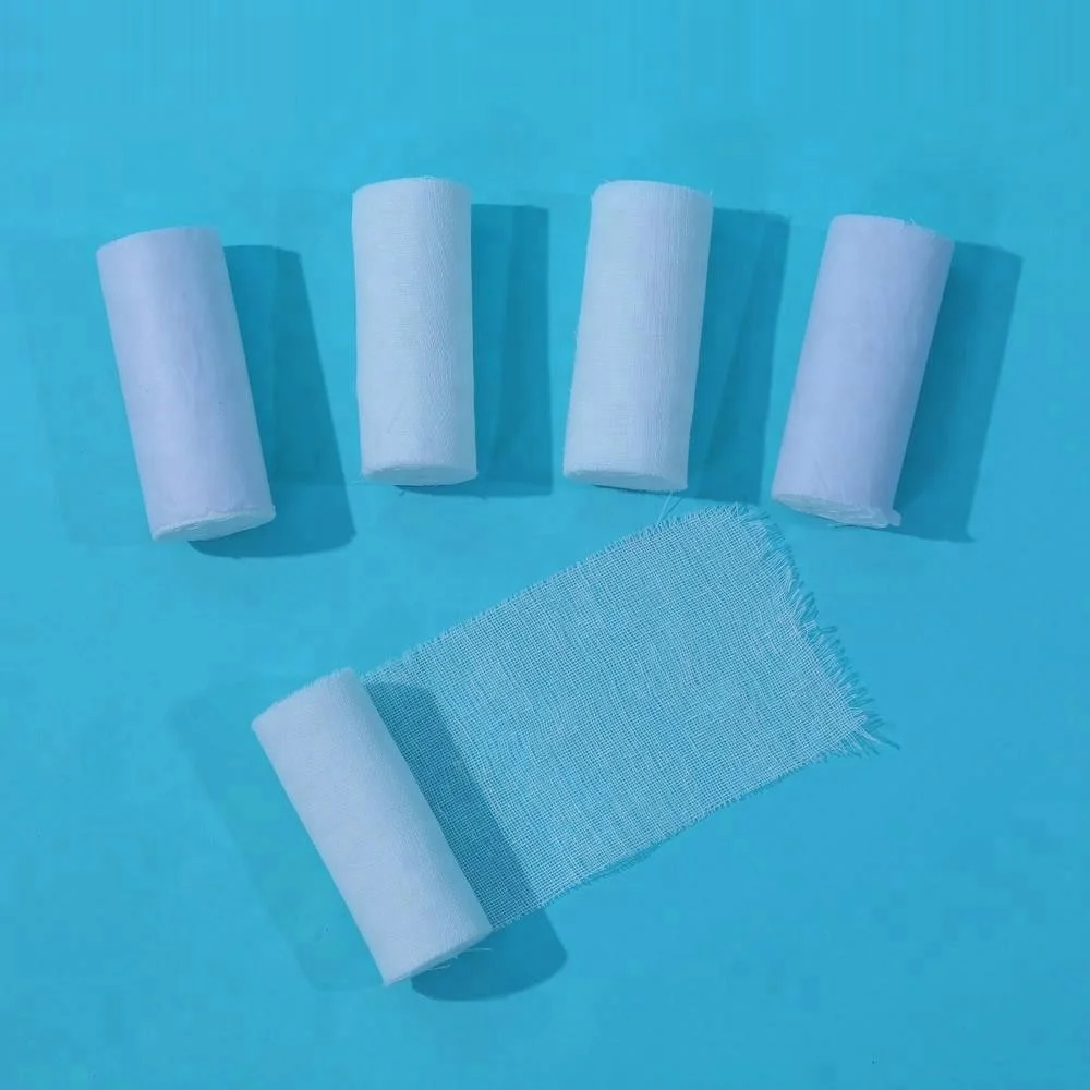 Surgical Dressing Medical Products Gauze Rolled Bandage sterile gauze factories