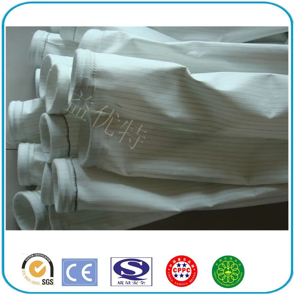 
Polyester Needle punched dust filter bag/Filter sock Filter sleeve 