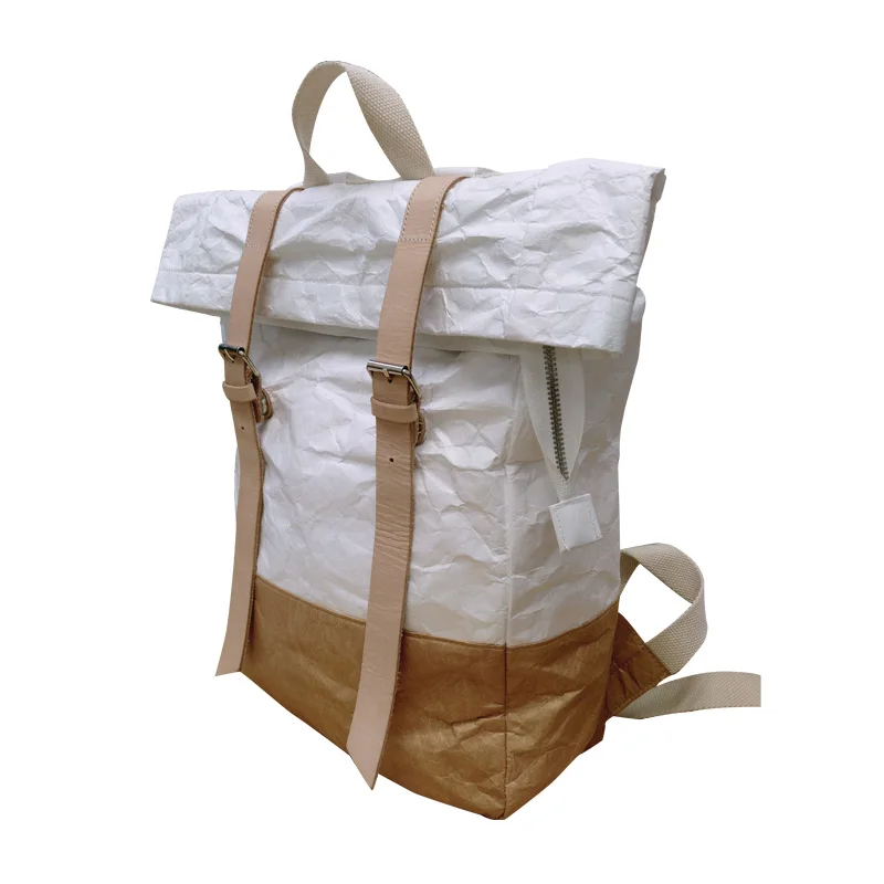 Men foldable custom waterproof travel tyvek backpack