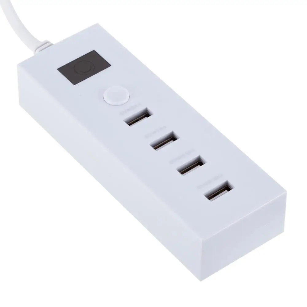 4 Port USB Hub 5V Quick Charger Wall Charging Station