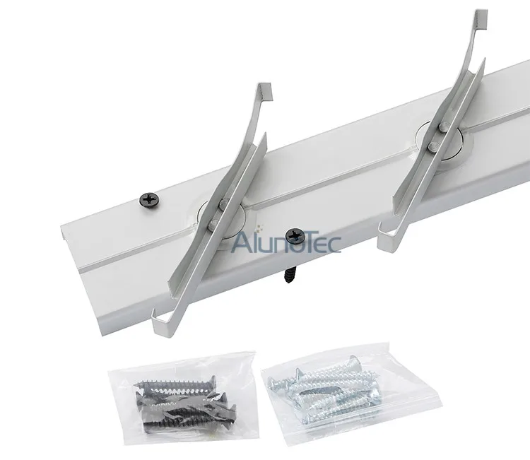 Eco-friendly OEM Aluminum Glass Louver Frame Lever Mechanism For Public Window Projects