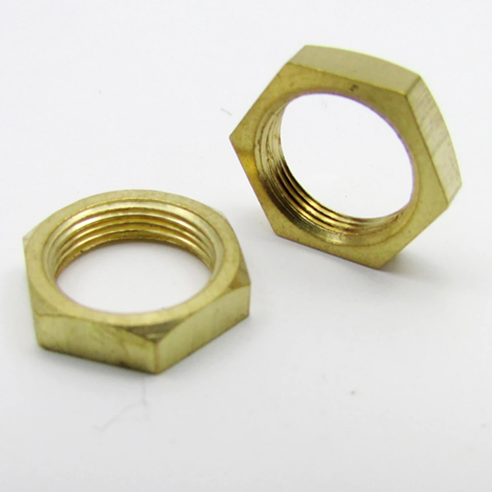 High quality hot sale steel barrel threaded brass truck wheel nut