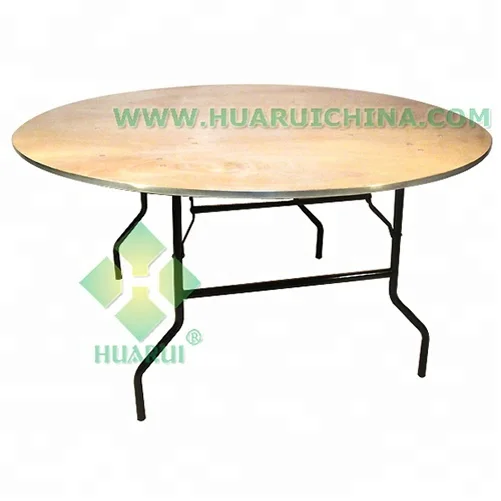 New design modern  wooden   folding dining table