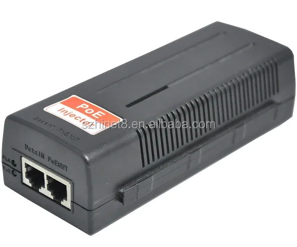 60W ATT 4 pairs PoE injector /Mid-span.