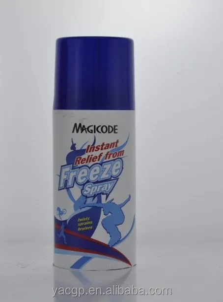 Freeze Spray 150ml Relief The Pain For Sports Accidents First Aid Heat Spray Bulk Custom Cold Spray