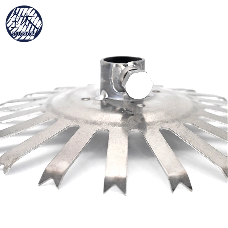 Анодированная стойка из титана с острым разделенным пальцем