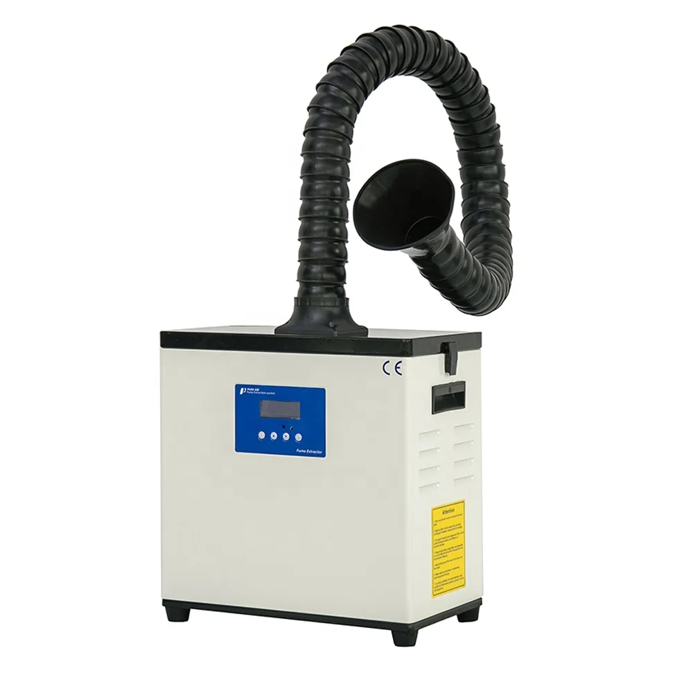 Pure-Air PA-300TS-IQ 200W Welding Fume Extractor Soldering Fume Remove Fume Extractor Digital