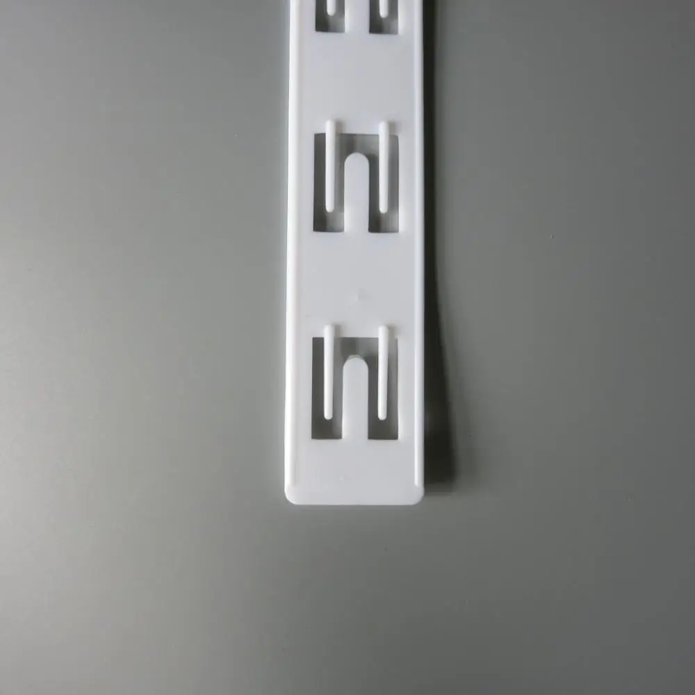 supermarket injection molded strip for hanging