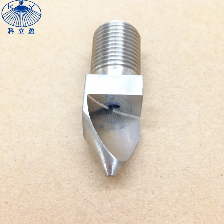 Narrow Angle, high impact flat fan nozzle