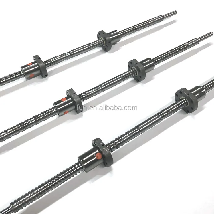 OEM  customized ball screw with ball nut vis a bille