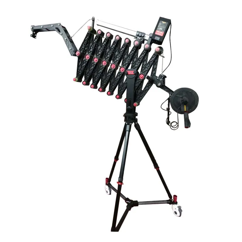 Professional dv camera crane jib arm telescopic jib video camera crane rocker arm