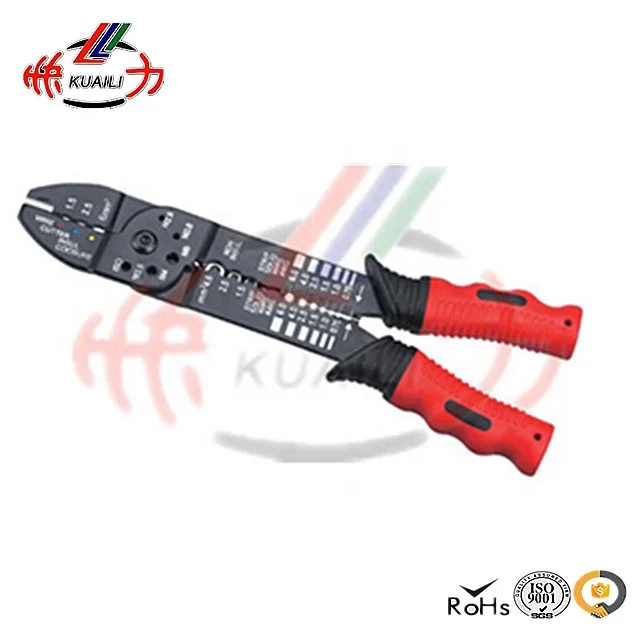 KUAILI Crimping Tool Crimping Pliers FS-051 Piler For Insulated and Non-Insulated Terminals,Tabs and Receptacles