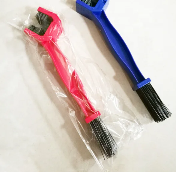 Plastic chain cleaning brush motorcycle chain brush cleaner