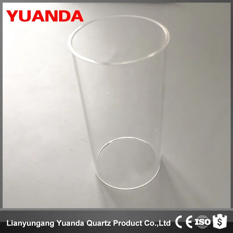 Клиент сделал большого диаметра трубки из кварцевого стекла стирки и сушки оборудования